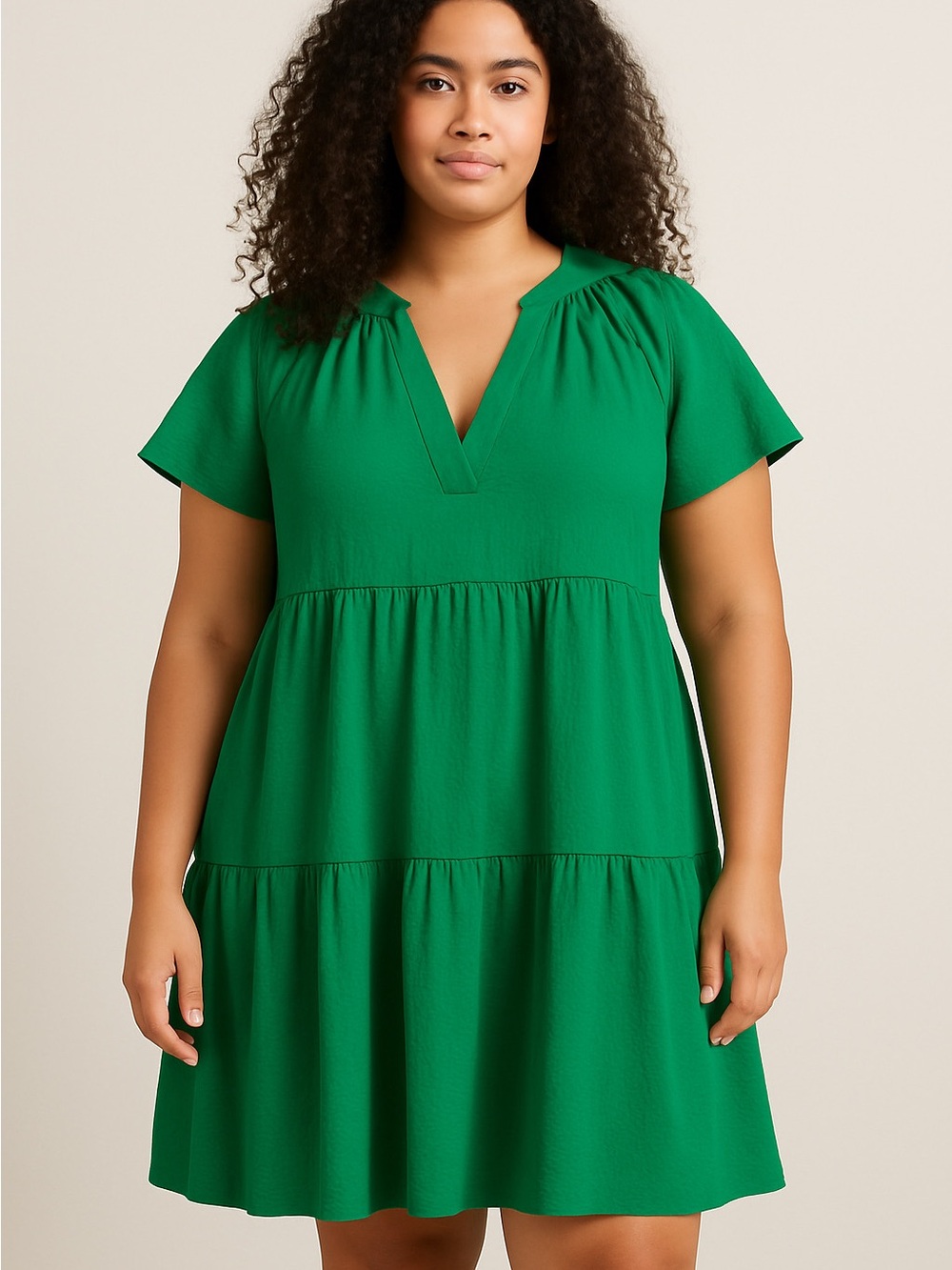 Women's Calvin Klein Green Midi Dress Size 12